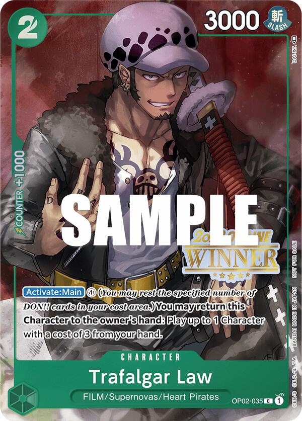 Trafalgar Law (Offline Regional 2023) [Winner] OP02-035