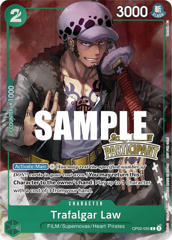 Trafalgar Law (Online Regional 2023) [Participant] OP02-035