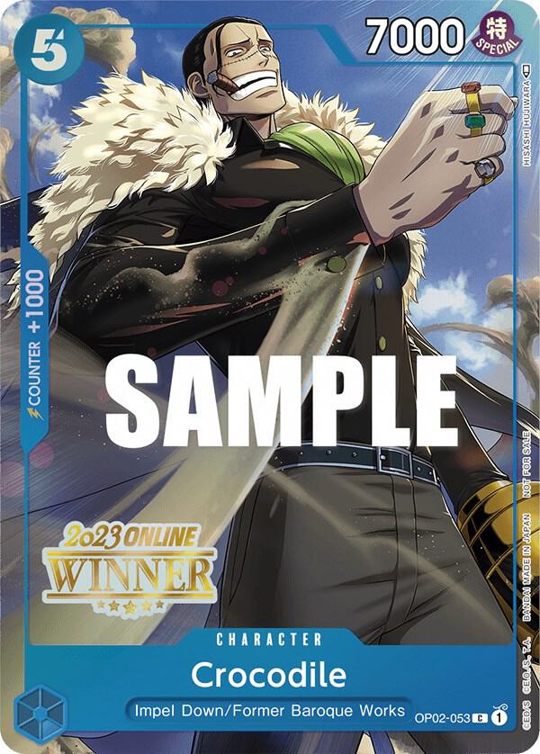Crocodile (Online Regional 2023) [Winner] OP02-053