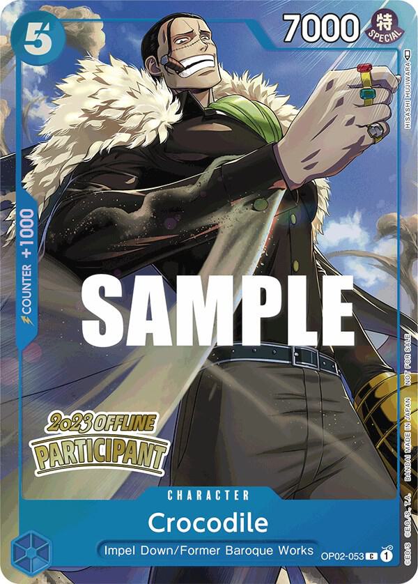 Crocodile (Offline Regional 2023) [Participant] OP02-053