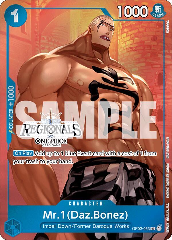 Mr.1 (Daz.Bonez) (Online Regional 2024 Vol. 3) OP02-063