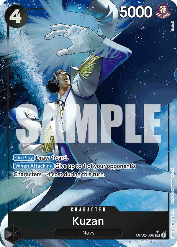 Kuzan (OP02-096) (Alternate Art) OP02-096