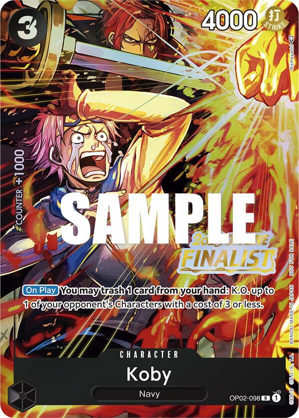 Koby (Offline Regional 2023) [Finalist] OP02-098