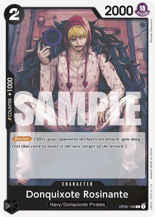Donquixote Rosinante OP02-108