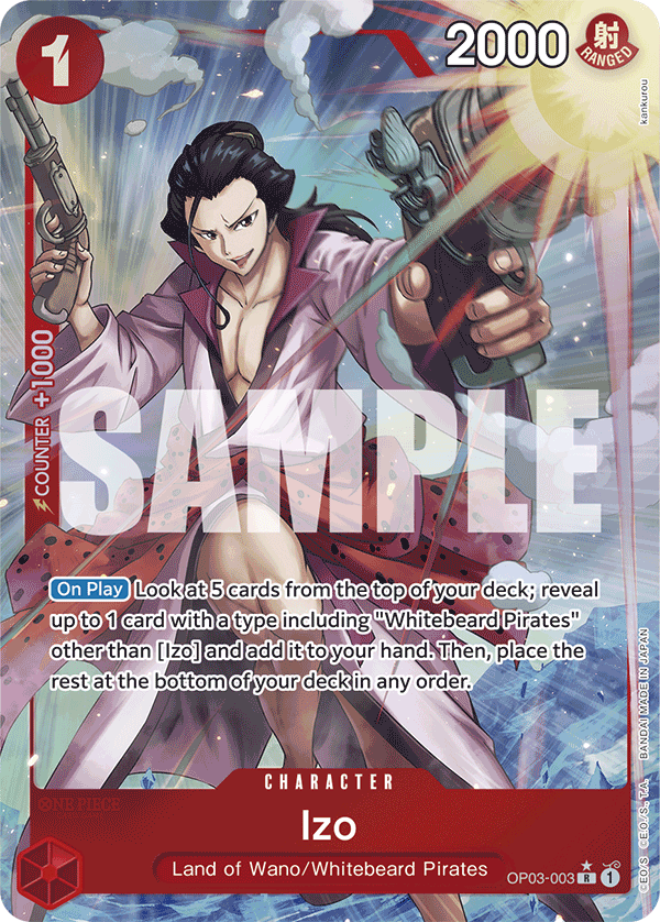 Izo (OP03-003) (Full Art) OP03-003