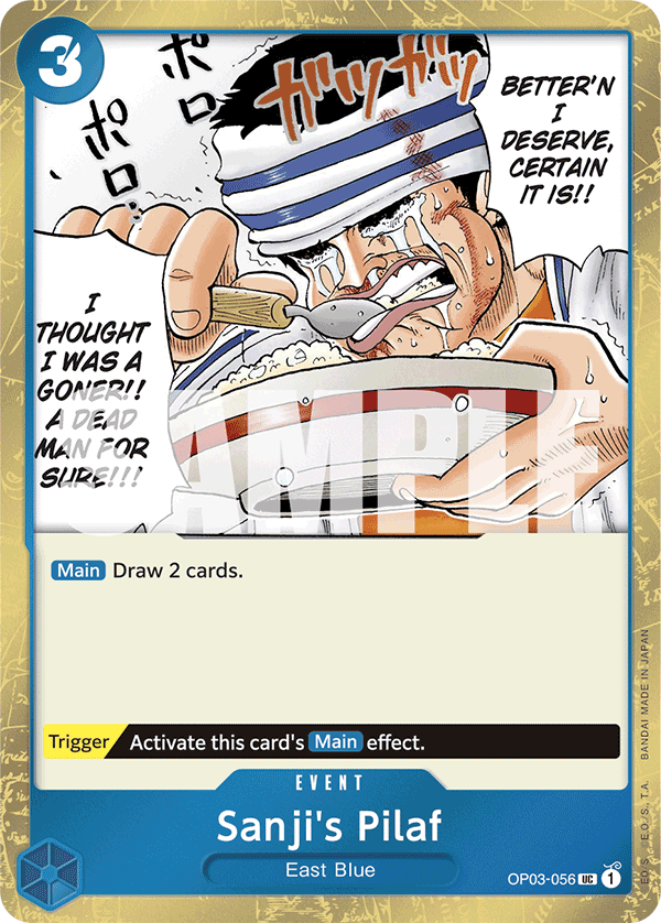 Sanji's Pilaf (Jolly Roger Foil) OP03-056