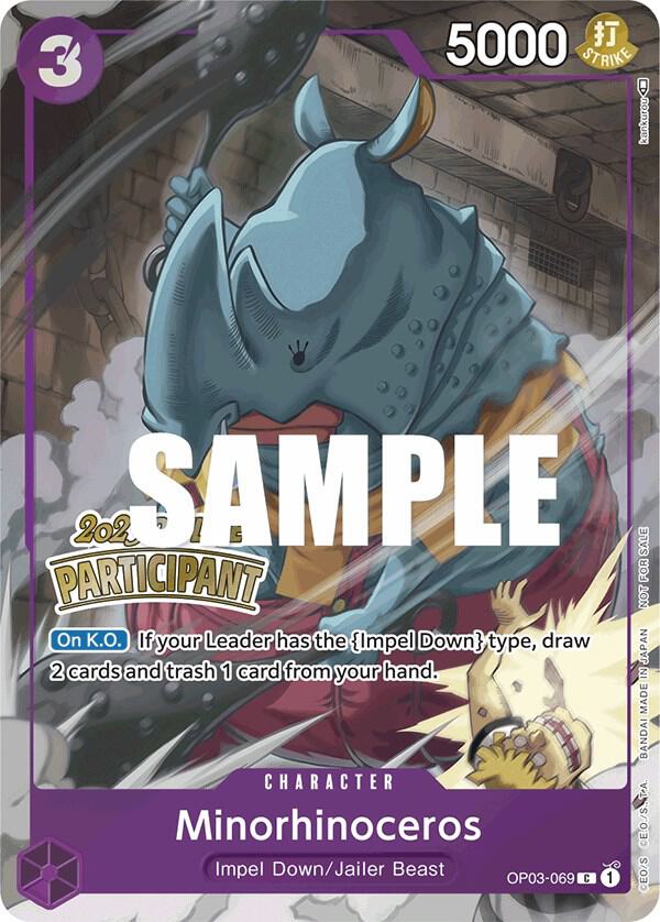 Minorhinoceros (Offline Regional 2023) [Participant] OP03-069