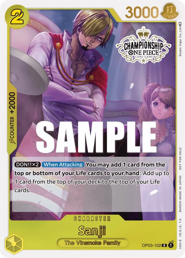 Sanji (Store Championship Participation Pack Vol. 2) OP03-102