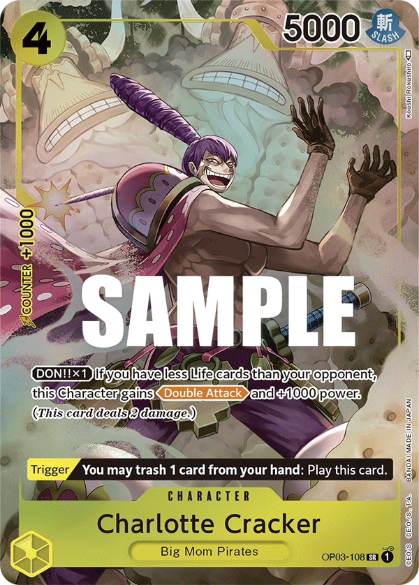 Charlotte Cracker (Alternate Art) OP03-108