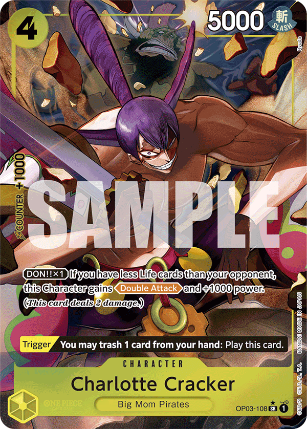 Charlotte Cracker (Alternate Art) OP03-108