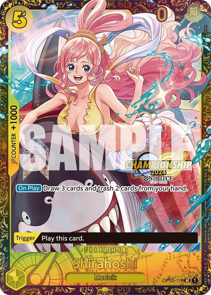 Shirahoshi (October Championship 2024 Online Regional) OP03-116