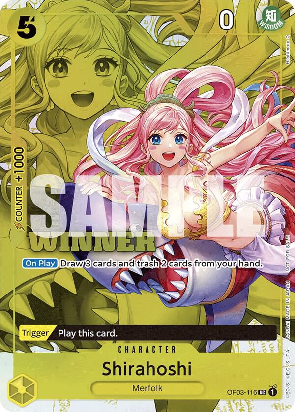 Shirahoshi (Winner Pack Vol. 6) OP03-116