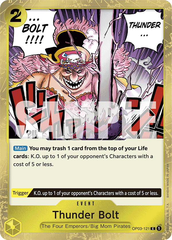 Thunder Bolt (Jolly Roger Foil) OP03-121