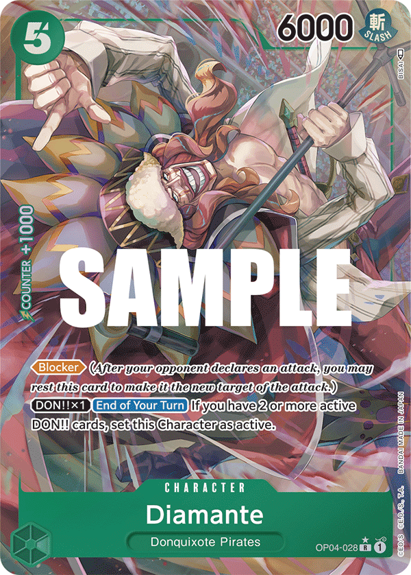 Diamante (Alternate Art) OP04-028