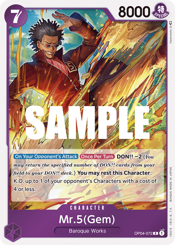 Mr.5 (Gem) OP04-072