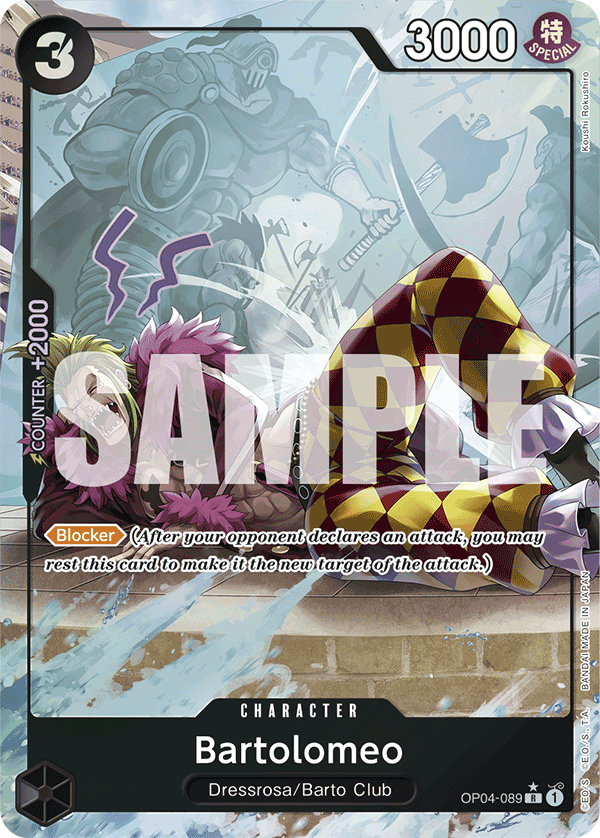 Bartolomeo (OP04-089) (Full Art) OP04-089
