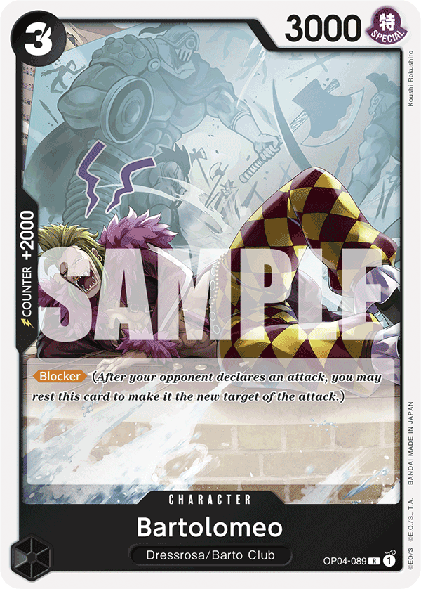 Bartolomeo (OP04-089) (Reprint) OP04-089
