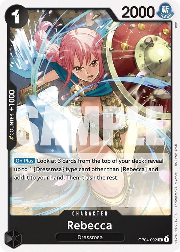 Rebecca (Tournament Pack 2025 Vol. 2) OP04-092