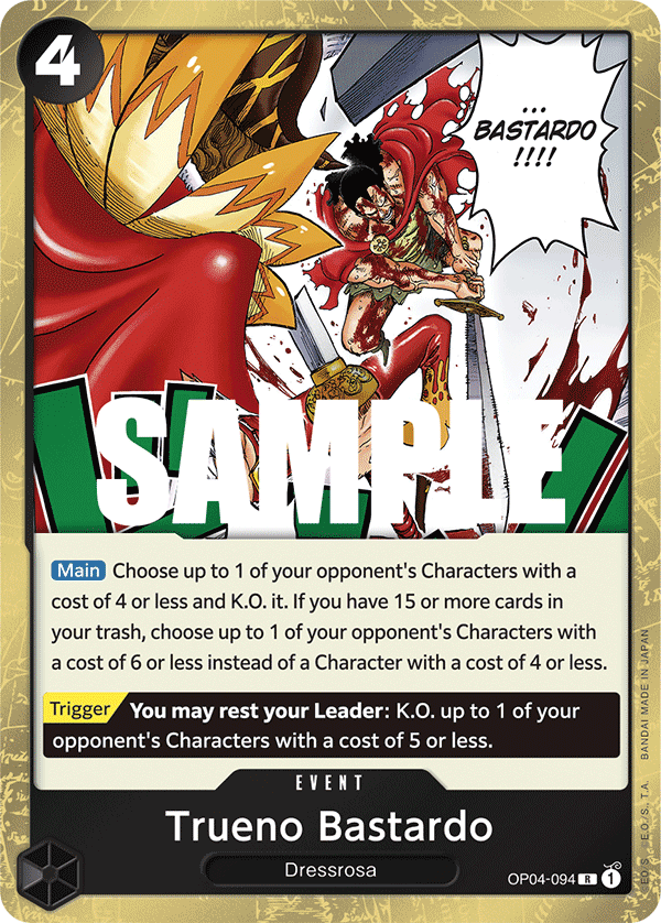 Trueno Bastardo OP04-094