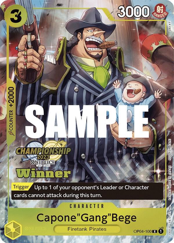 Capone"Gang"Bege (CS 2023 Top Players Pack) [Winner] OP04-100