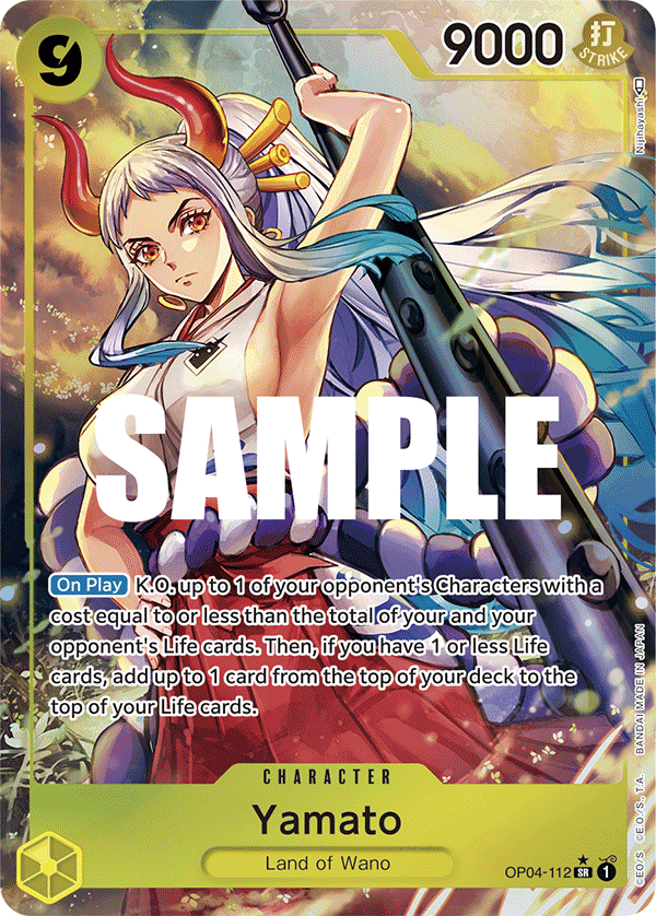 Yamato (Alternate Art) OP04-112