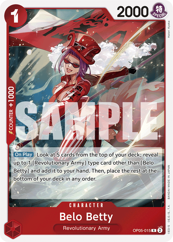 Belo Betty (OP05-015) (Reprint) OP05-015