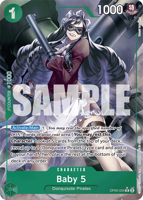 Baby 5 (OP05-034) (Full Art) OP05-034