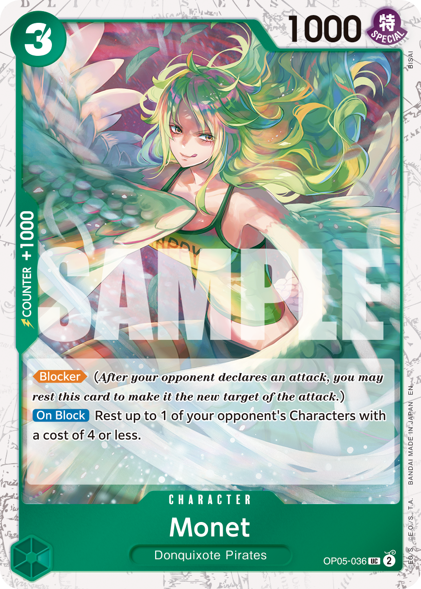 Monet (Pirate Foil) OP05-036