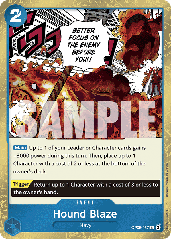 Hound Blaze (Jolly Roger Foil) OP05-057
