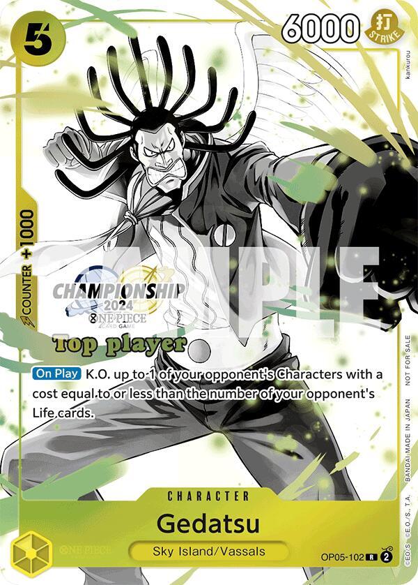 Gedatsu (Championship 2024 Top Player Pack Vol. 2) OP05-102
