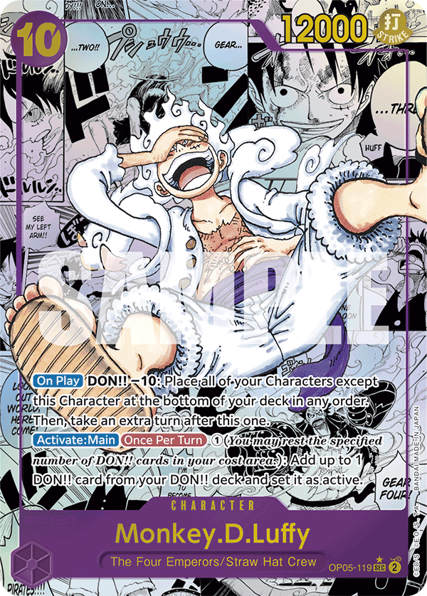 Monkey.D.Luffy (OP05-119) (Manga) card art