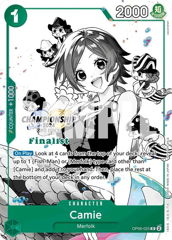 Camie (Championship 2024 Finalist Card Set Vol. 2) OP06-025