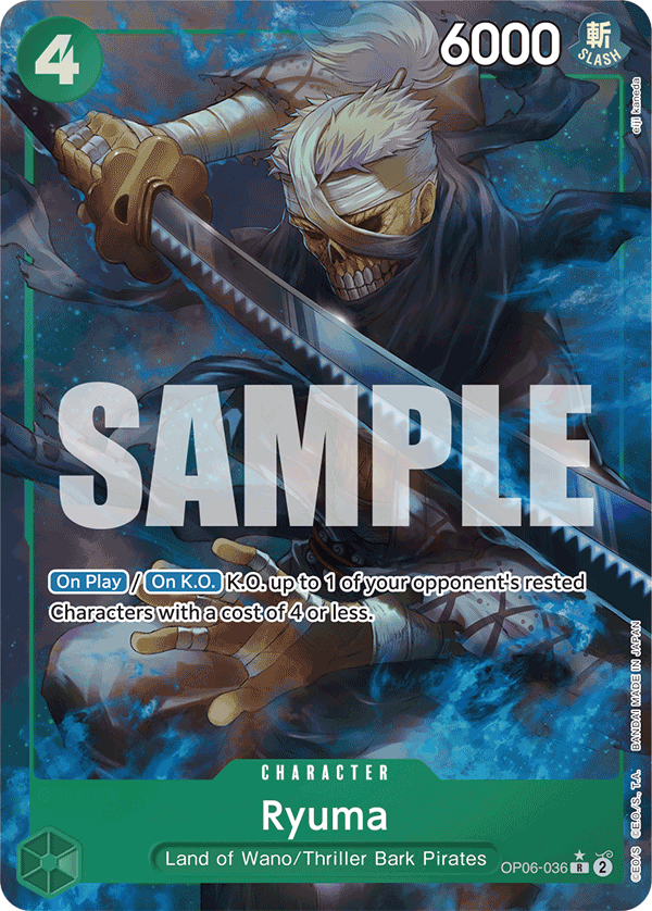 Ryuma (Full Art) OP06-036