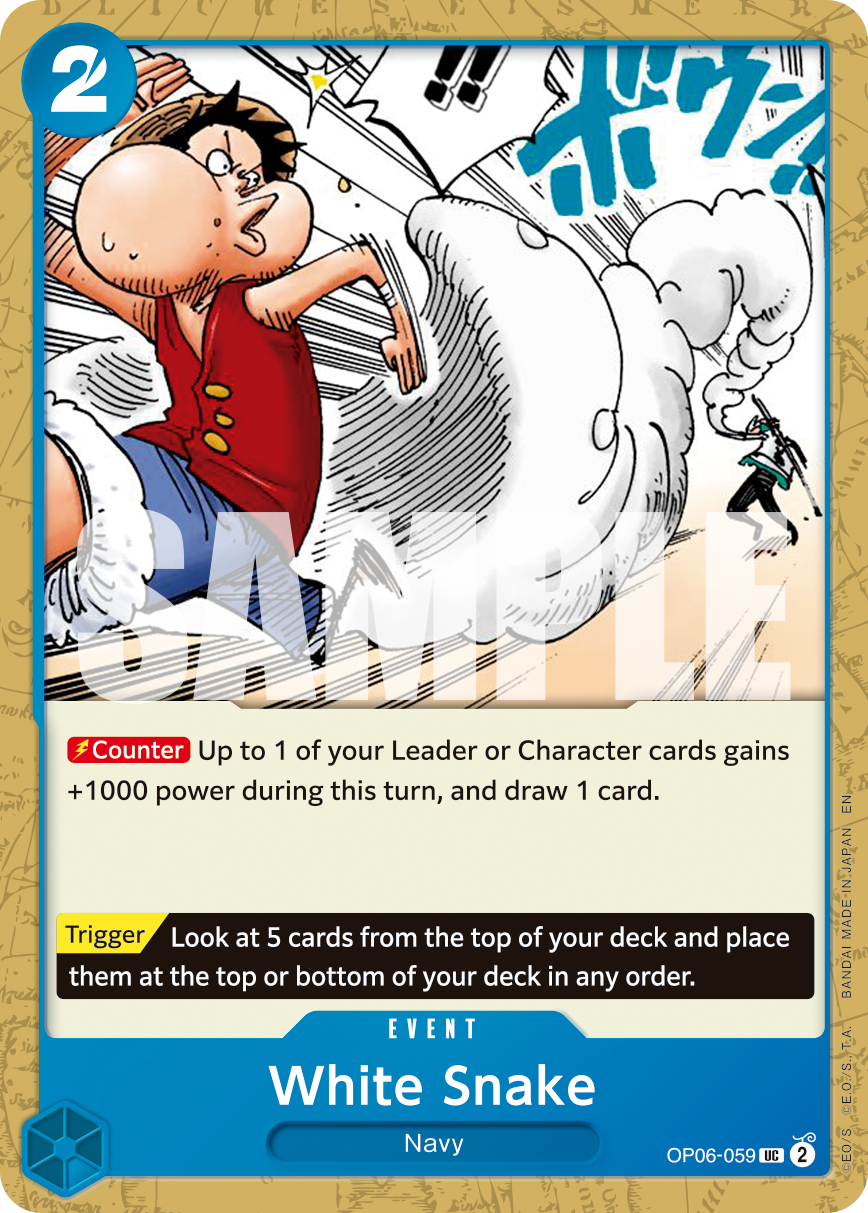 White Snake (Reprint) OP06-059