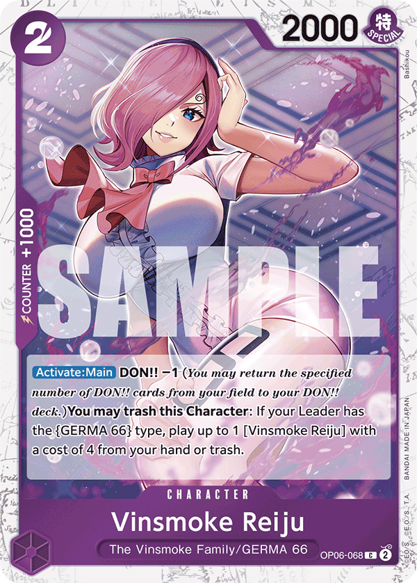 Vinsmoke Reiju (OP06-068) (Jolly Roger Foil) OP06-068