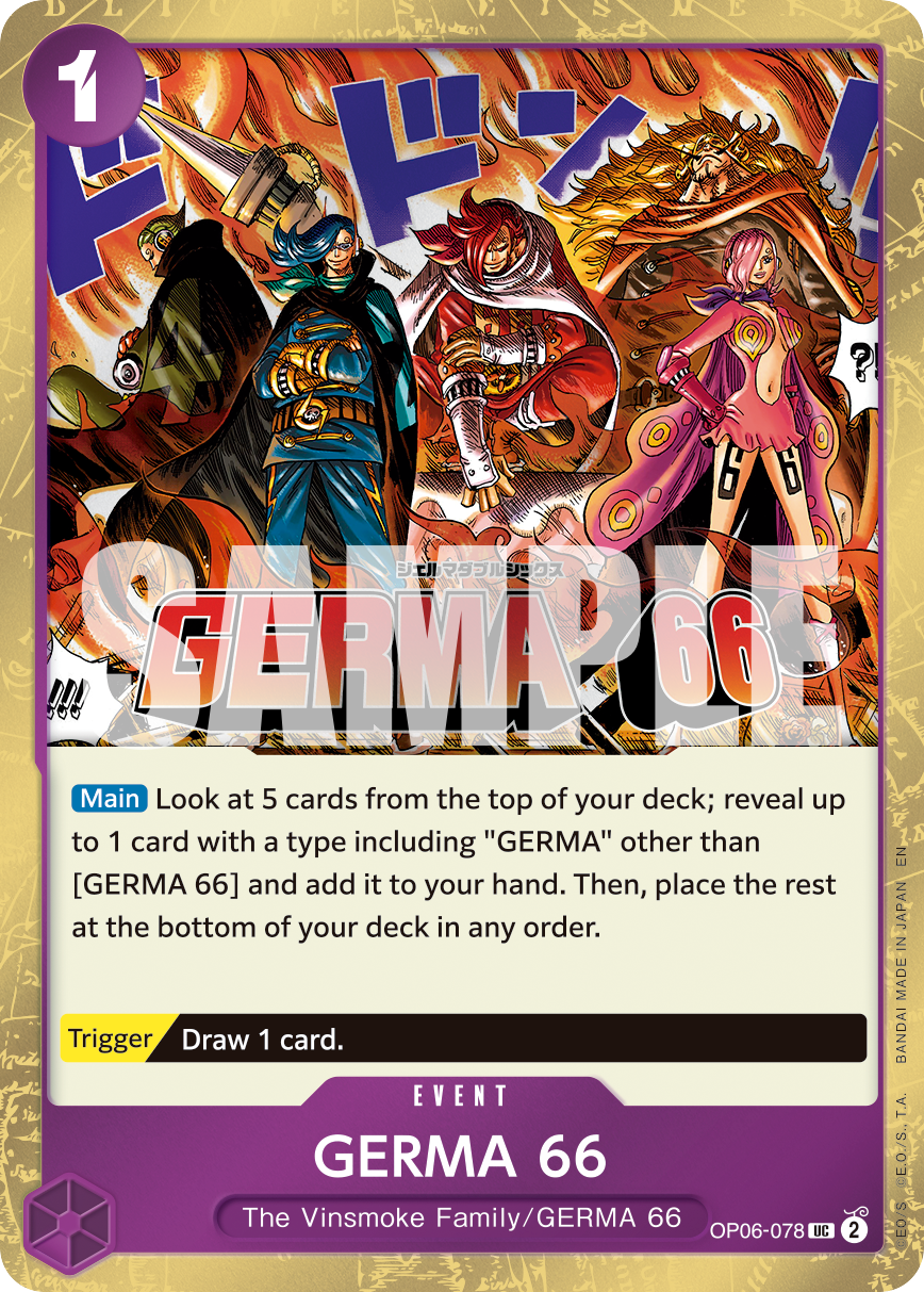 GERMA 66 (Pirate Foil) OP06-078