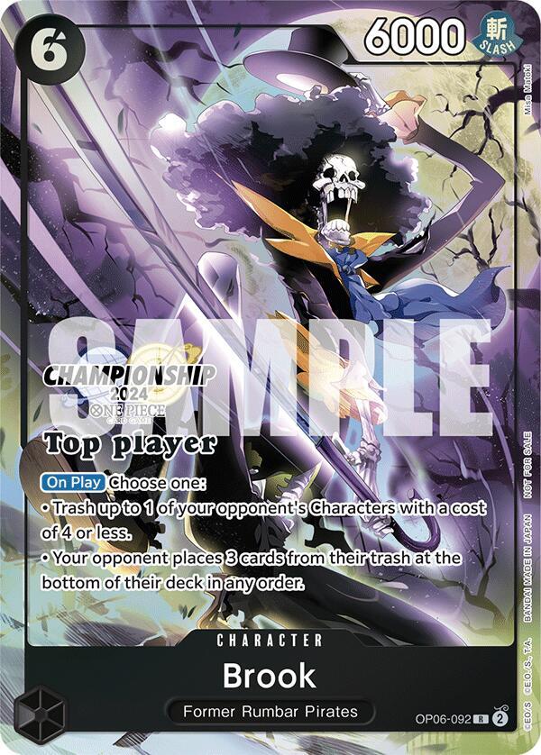 Brook (Championship 2024 Top Player Pack) OP06-092