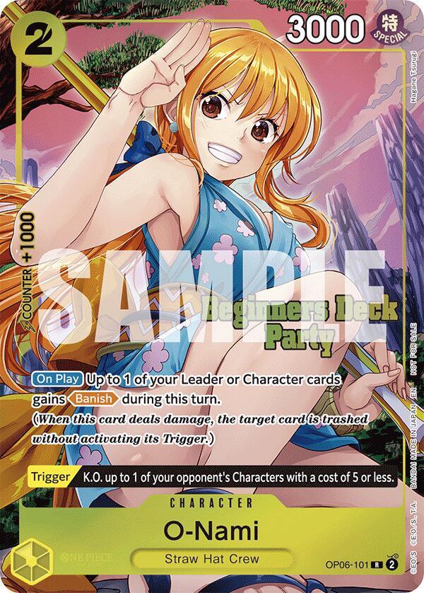 O-Nami (Beginners Deck Party [ST-23] - [ST-28] Winner Pack) OP06-101