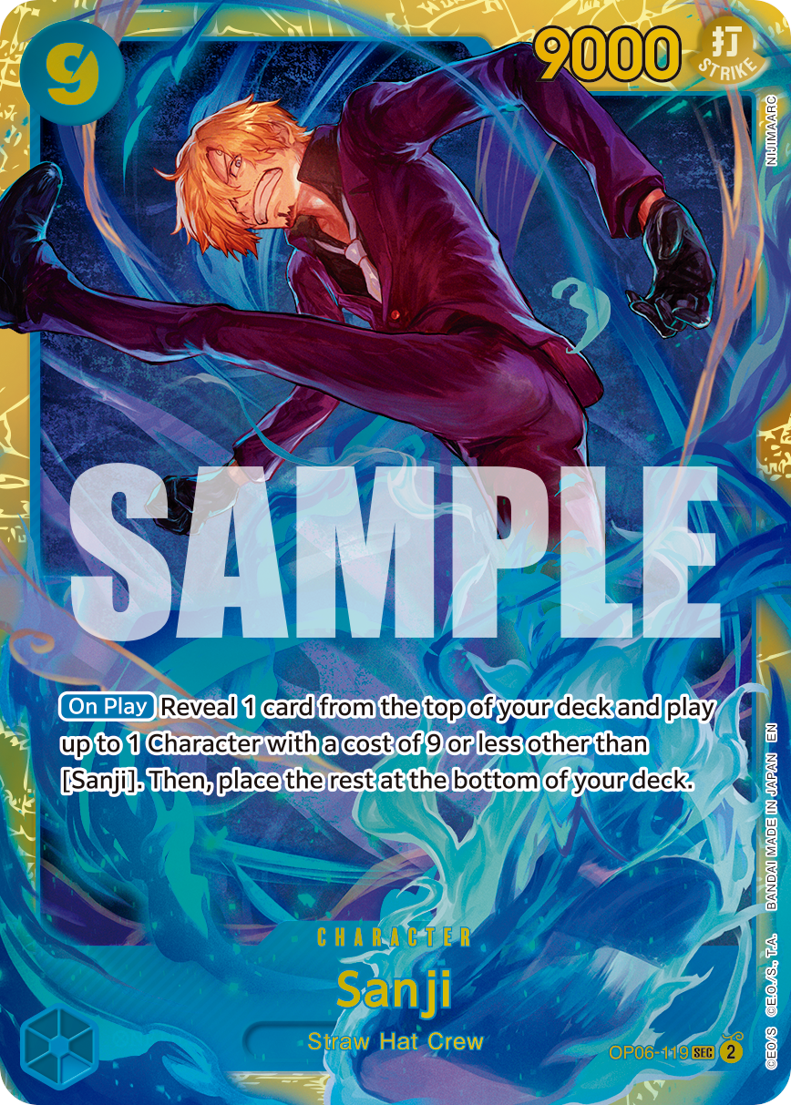 Sanji - OP06-119 (Reprint) OP06-119