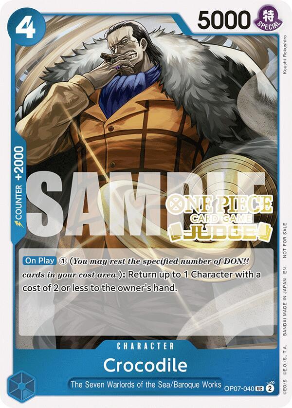 Crocodile (Judge Pack Vol. 6) OP07-040