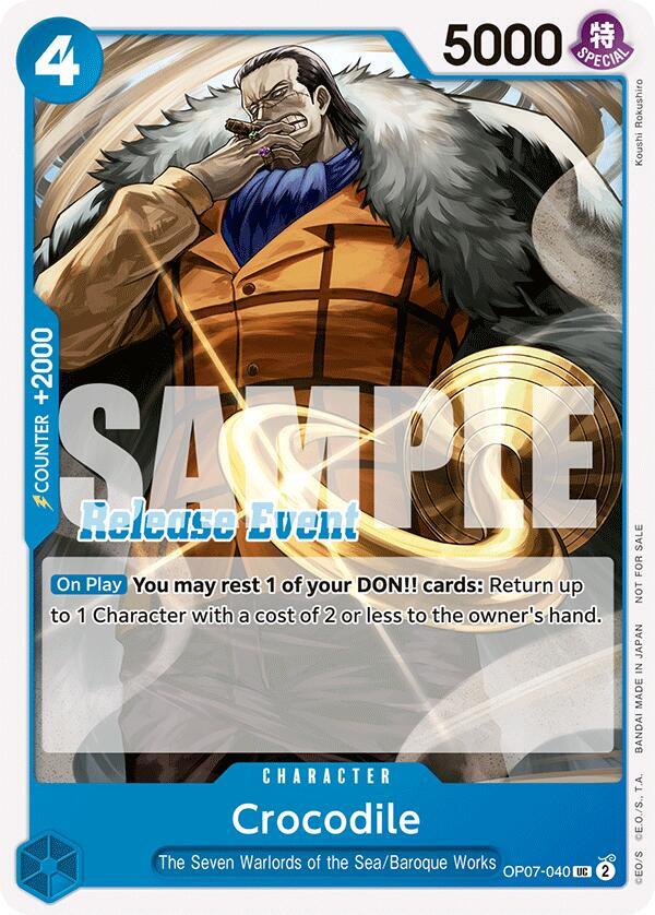 Crocodile (ST15 - ST20 Release Event Pack) OP07-040