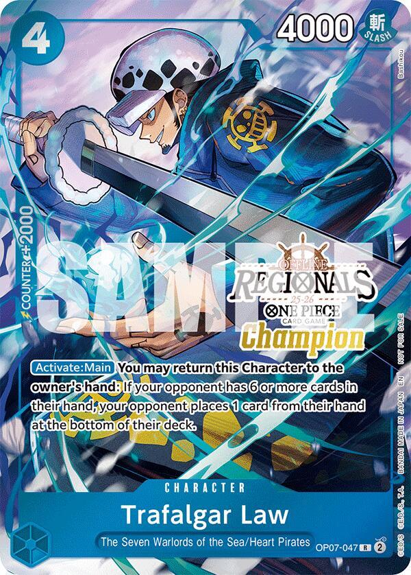 Trafalgar Law (Offline Regional Champion Card Set 2025 Vol.2) OP07-047