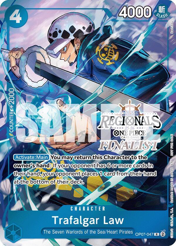Trafalgar Law (Online Regional Finalist Card Set 2025 Vol.2) OP07-047