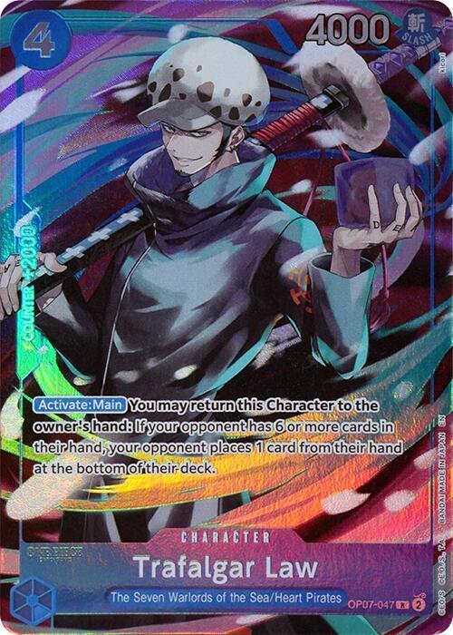 Trafalgar Law (Seven Warlords of the Sea Binder Set) OP07-047