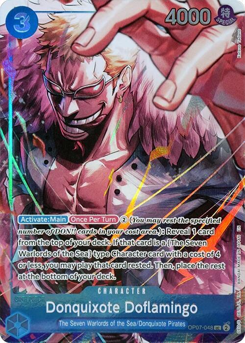 Donquixote Doflamingo (Seven Warlords of the Sea Binder Set) OP07-048