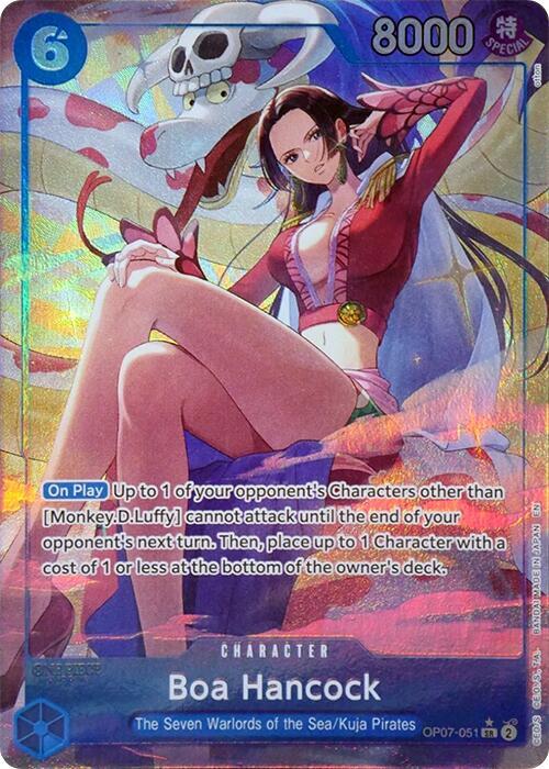 Boa Hancock (Seven Warlords of the Sea Binder Set) (Alternate Art) OP07-051