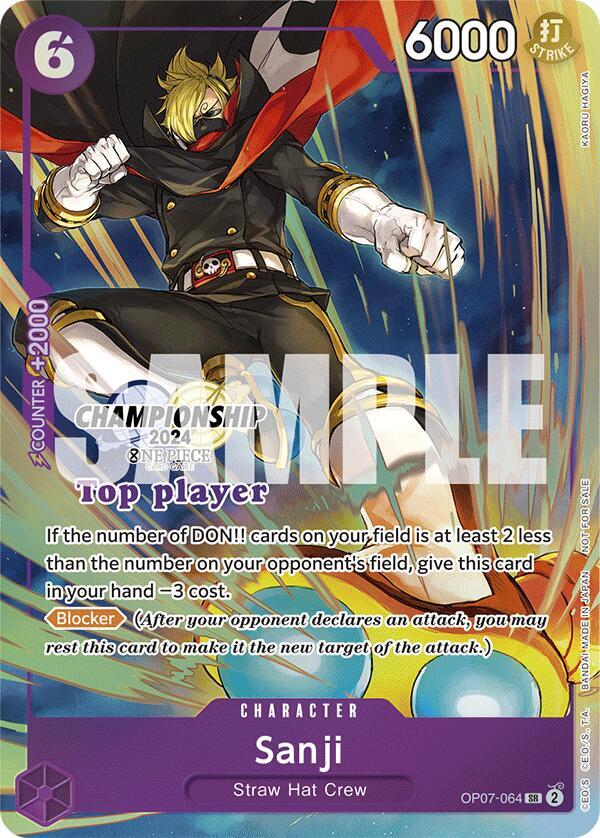 Sanji (Championship 2024 Top Player Pack) OP07-064