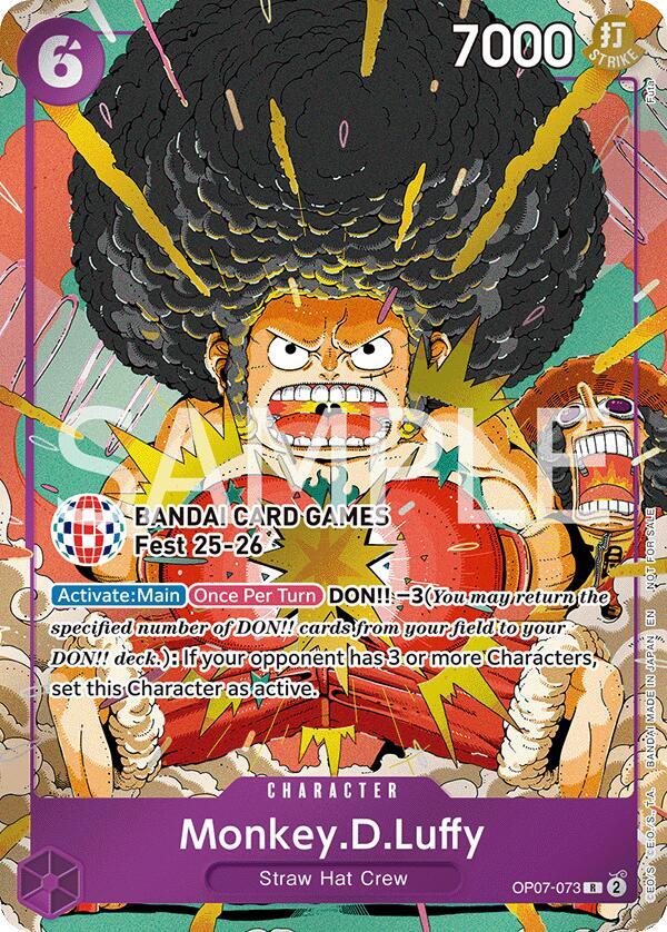 Monkey.D.Luffy (073) OP07-073