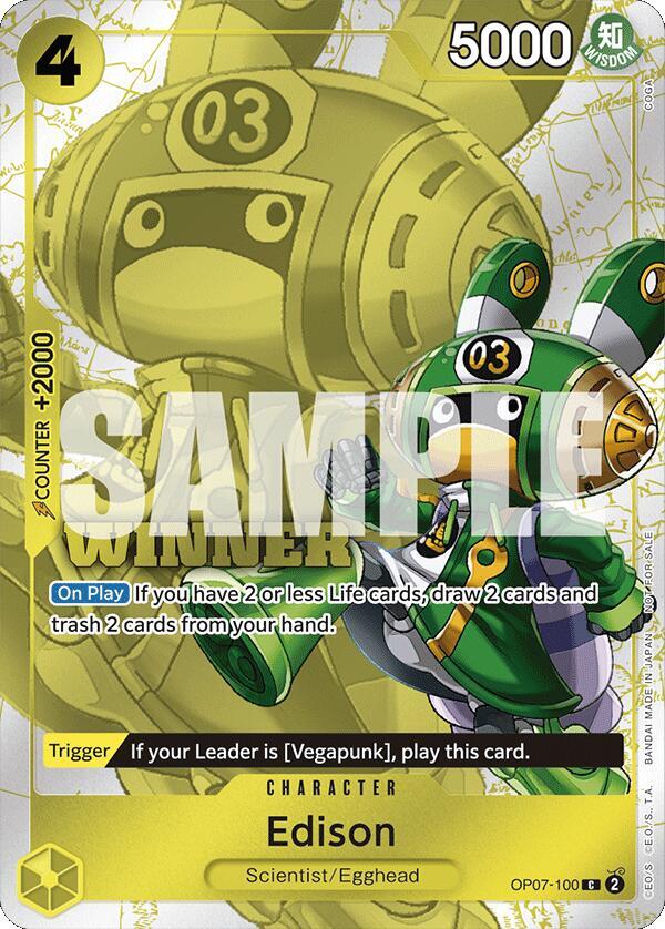 Edison (Winner Pack 2024 Oct.-Dec.) OP07-100