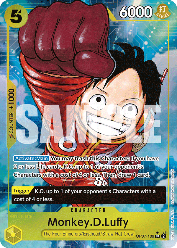 Monkey.D.Luffy (109) (Parallel) OP07-109